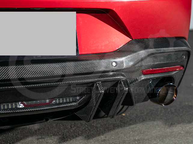 2024+ FORD MUSTANG S650 |  VERSION 2 PACKAGE REAR BUMPER DIFFUSER