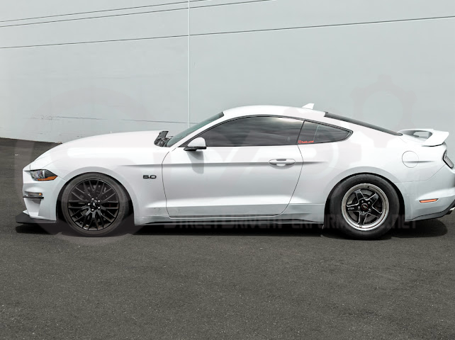 2015-2023 FORD MUSTANG S550 | SIDE SKIRTS EXTENSION ROCKER PANELS GROUND EFFECTS