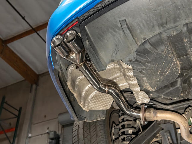 2008-2009 Pontiac G8 | T-304 Steel Muffler Delete Axle Back 3" Quad Tips Exhaust