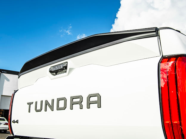 2022-Up Toyota Tundra | SDP Performance Street Series Package MATTE BLACK Rear Tailgate Wing Spoiler