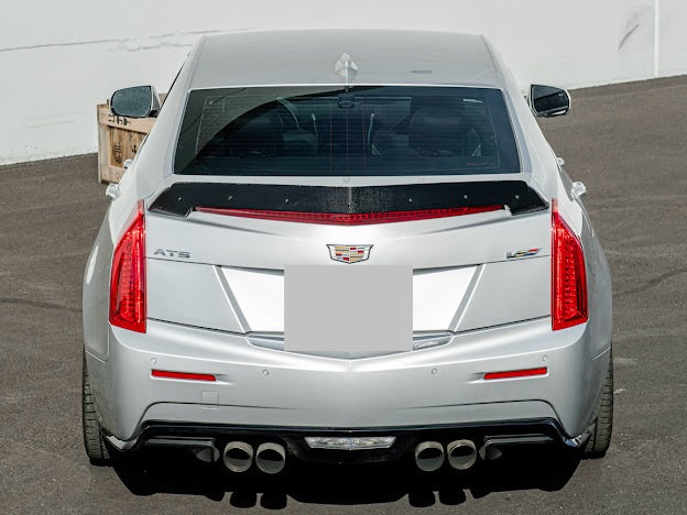 2016-2019 ATS-V Sedan  | Wickerbill Trunk Spoiler Wing Carbon Fiber