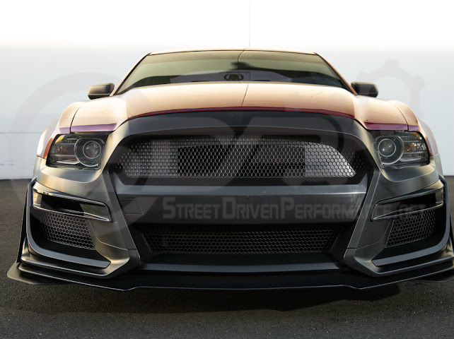 2010-2014 FORD MUSTANG | S550 GT500 STYLE FRONT BUMPER REPLACEMENT