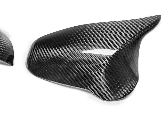 2015-2020 BMW F80 M3 & F82 / F83 M4 | CLUB SPORT STYLE CARBON FIBER MIRROR CAP COVERS (PAIR)