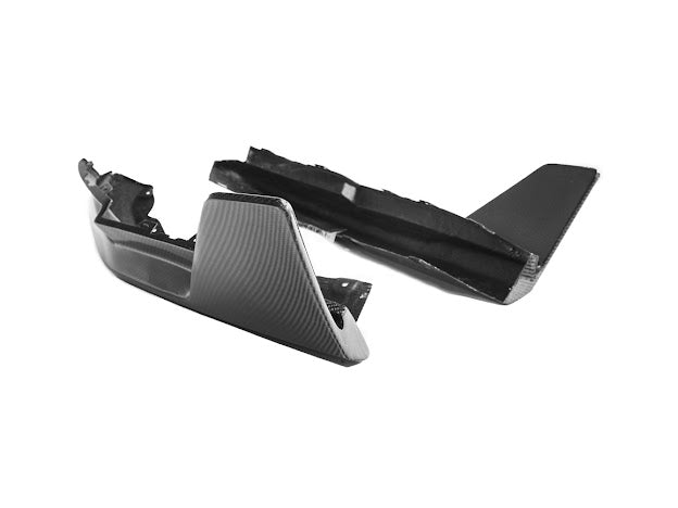 2021-Up BMW G82 / G83 M4 | M-Performance Style CARBON FIBER Rear Apron Lip Splitter Ground Effects (Pair)
