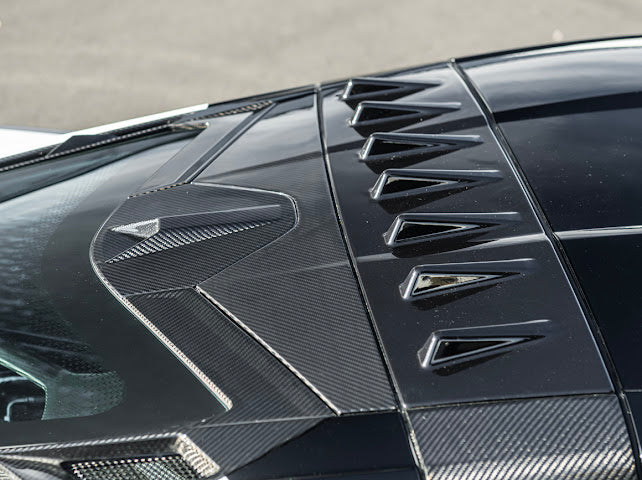 2020-UP CORVETTE C8 WINDSHIELD UPPER MOLDING TRIM SURROUNDING