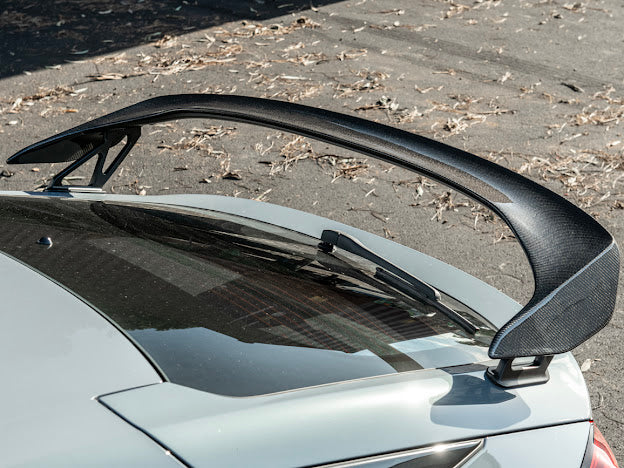 *BLEMISHED-DISCOUNTED* 2023-UP HONDA CIVIC TYPE-R CARBON FIBER REAR HIGH WING SPOILER