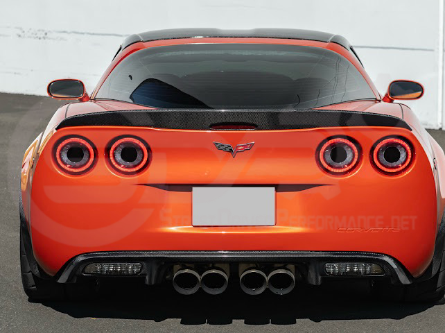 2005-2013 CHEVROLET CORVETTE C6 | REAR TRUNK LID WING SPOILER