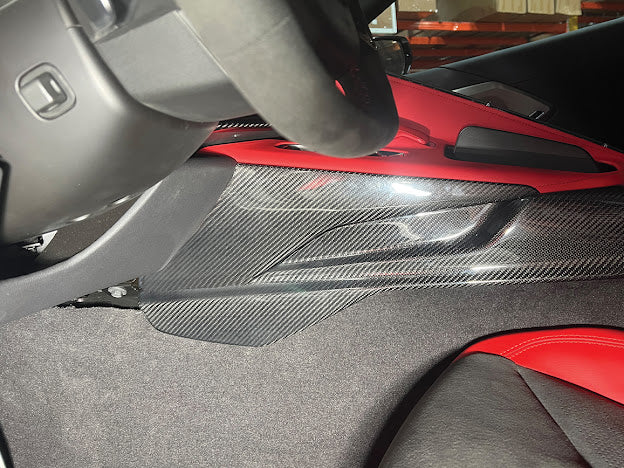 2020+ CORVETTE C8 CENTER CONSOLE SIDE UPPER TRIM VENT COVER