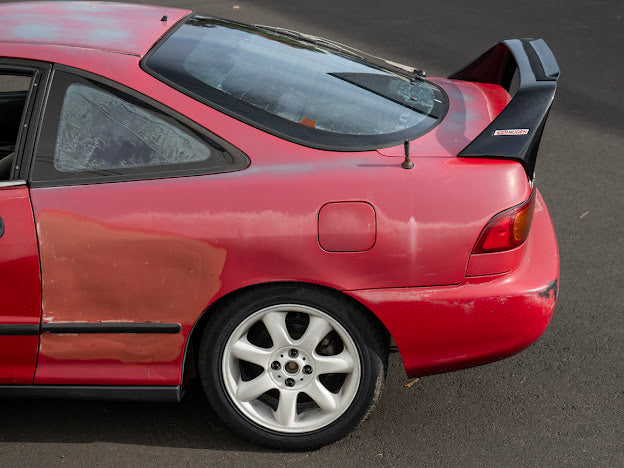 1994-2001 Acura Integra DC2 MUGEN Style Rear Lid Wing Spoiler with Emblem (Pair)