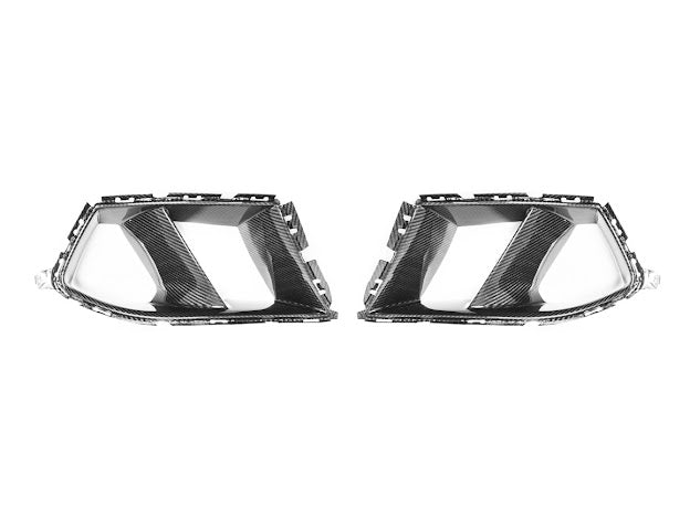 2021-UP BMW G82 / G83 M4 | M-PERFORMANCE STYLE CARBON FIBER FRONT AIR DUCT VENTS (PAIR)