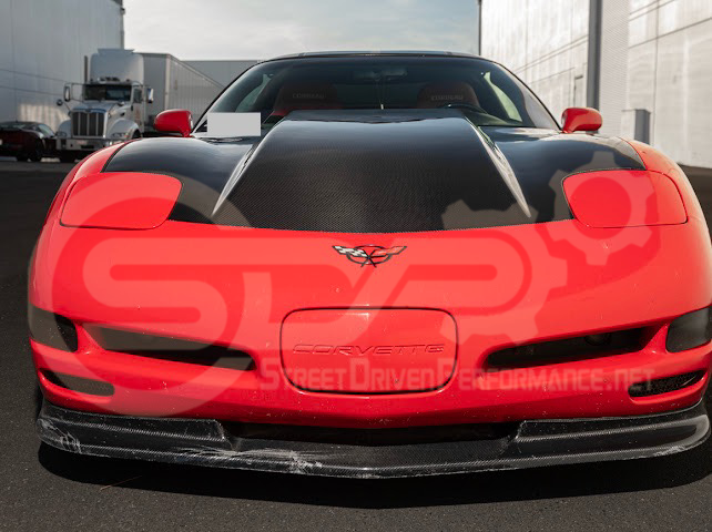1997-2004 CHEVROLET CORVETTE C5 CARBON FIBER FRONT COWL HOOD