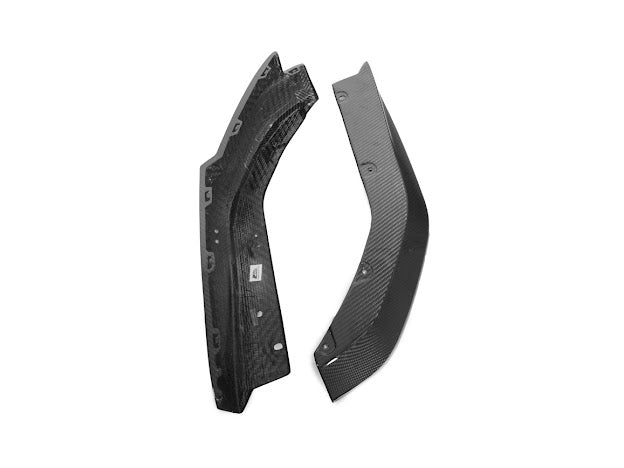 2021-Up BMW G80 M3 | Factory Style CARBON FIBER Rear Apron Lip Splitter Pair