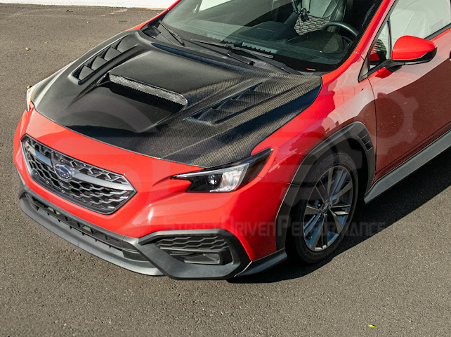 2022-UP SUBARU WRX | JDM VRS STYLE CARBON FIBER FRONT VENTED HOOD