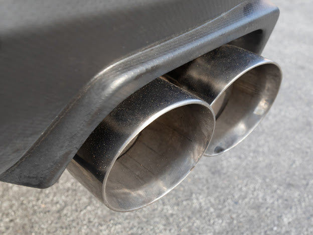 2015-2021 SUBARU WRX STI | MUFFLER DELETE QUAD TIPS CAT-BACK EXHAUST WITH CHROME TIPS