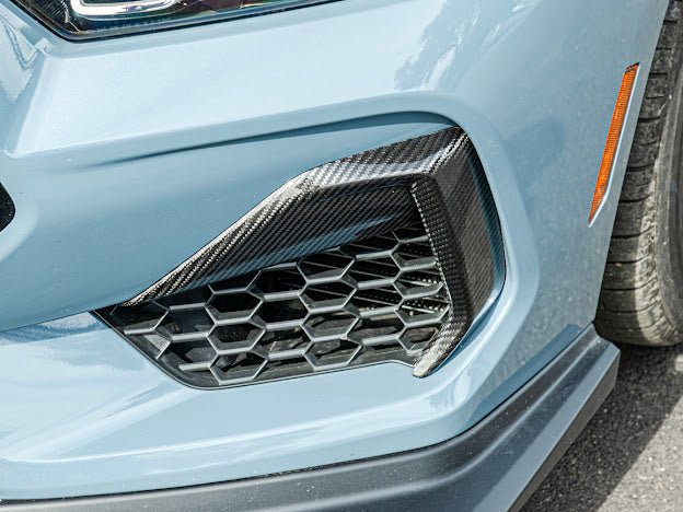 2024-UP FORD MUSTANG S650 | FRONT UPPER & LOWER SIDE GRILLE INSERTS PAIR