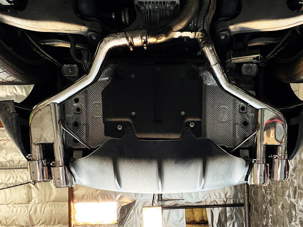 2014-2021 PORSCHE MACAN MUFFLER DELETE AXLE BACK QUAD TIPS EXHAUST