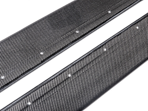 2015-2020 BMW F82 / F83 M4 | M-PERFORMANCE EXTENDED STYLE CARBON FIBER SIDE SKIRTS ROCKER PANELS GROUND EFFECTS