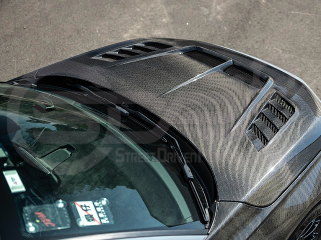 2022-UP HONDA CIVIC | JDM VARIS STYLE FRONT VENTED HOOD