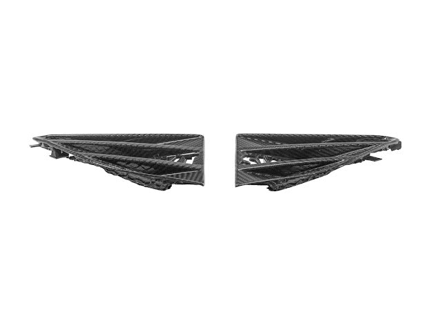 2009-2014 Ford F-150 Raptor SVT | SDP Package Carbon Fiber Side Fender Vents Trim Replacement (Pair)