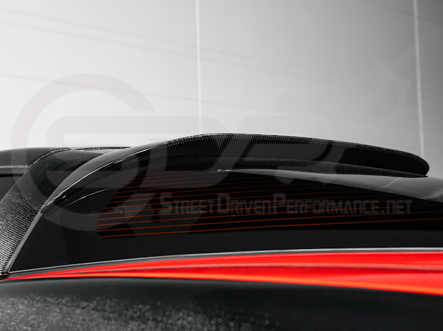 2005-2013 CHEVROLET CORVETTE C6 | SDP PERFORMANCE CARBON FIBER REAR ROOF WING LID SPOILER