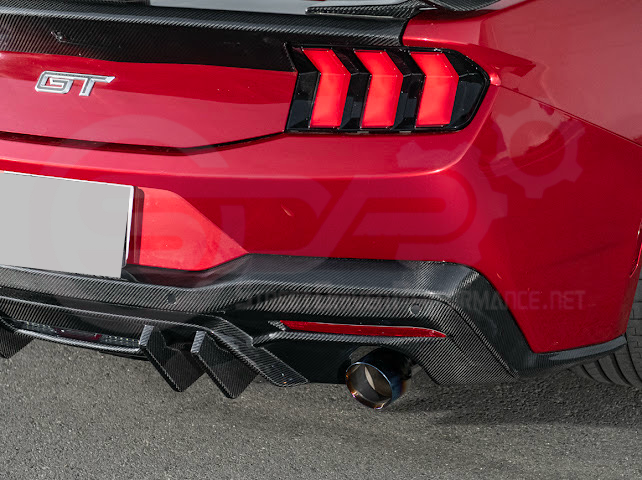 2024+ FORD MUSTANG S650 |  VERSION 2 PACKAGE REAR BUMPER DIFFUSER
