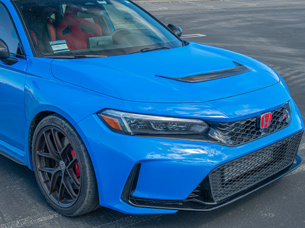 2023-UP HONDA CIVIC FL5 TYPE-R | SDP PERFORMANCE STYLE CARBON FIBER FRONT HOOD VENT