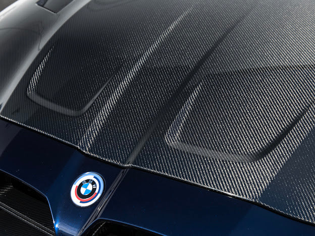 2021+ BMW G80 M3 & 2021+ BMW G82 / G83 M4 | SDP PERFORMANCE  STYLE CARBON FIBER FRONT HOOD