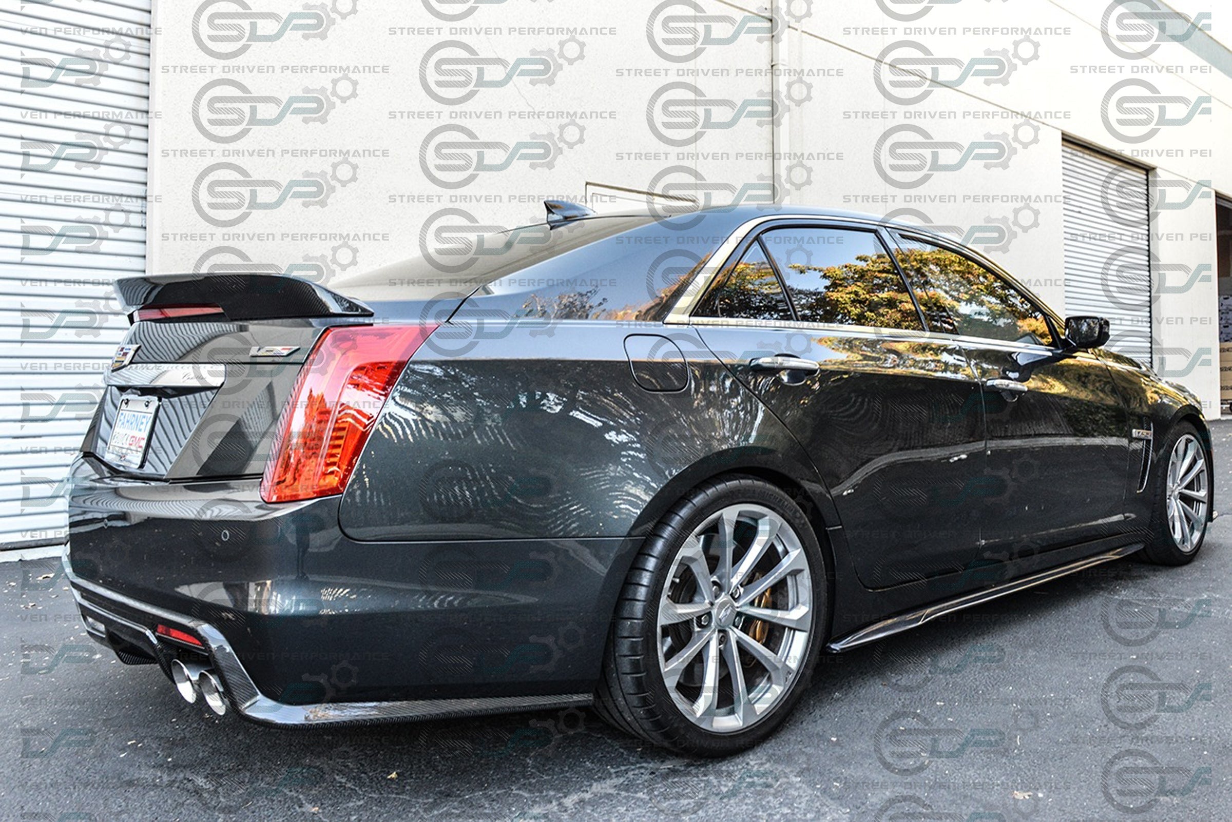 2016-2019 CADILLAC CTS-V CARBON FIBER AERODYNAMIC FULL BODY KIT