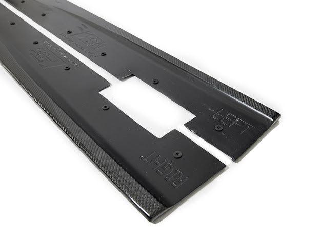 2008-09 PONTIAC G8 CARBON FIBER FRONT SPLITTER & SIDE SKIRTS GROUND EFFECTS