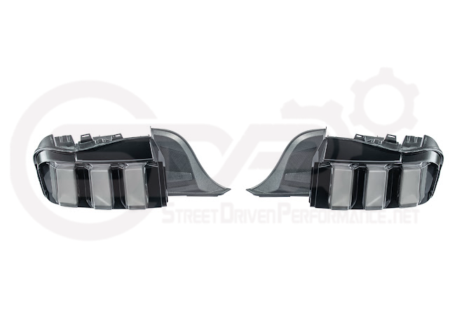 2024-Up Ford Mustang S650 | EURO Style Sequential Signal LED Clear Lenses Rear Taillights Pair