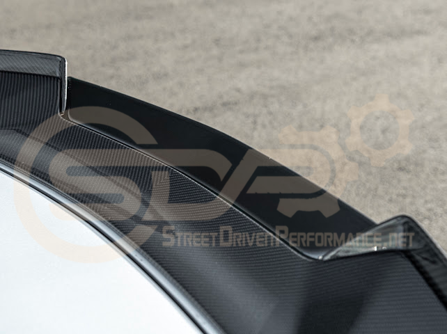 2023-Up Corvette C8 Z06 | Jake Skull Logo Rear Wickerbill Spoiler Wing