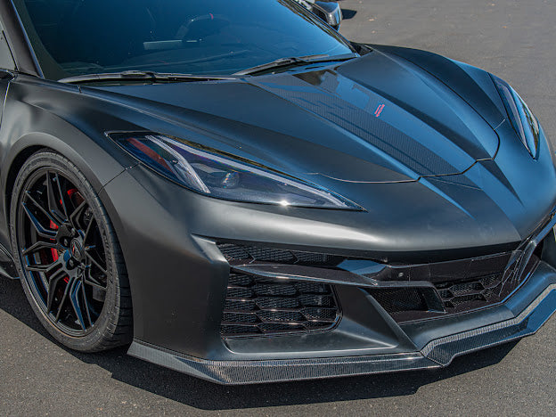 2020+ CORVETTE C8 Z06 & E-Ray | 3-PIECES FRONT LIP SPLITTER GROUND EFFECTS