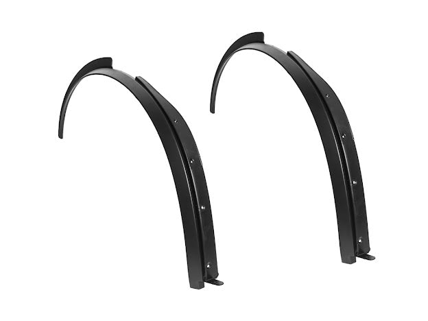 2020+ CHEVROLET CORVETTE C8 | SDP PERFORMANCE PACKAGE MATTE BLACK SIDE WHEEL FENDER FLARE EXTENSIONS PAIR