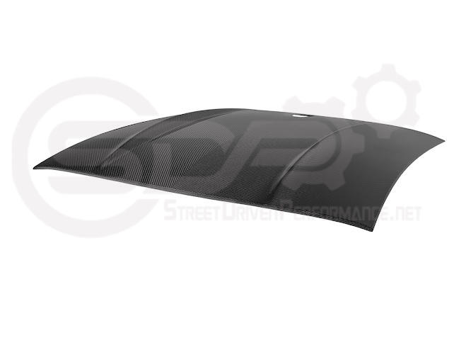 2015-Up Ford Mustang S550 & S650 Coupe | Factory Style Dry CARBON FIBER Tape-On Top Roof Panel Cover