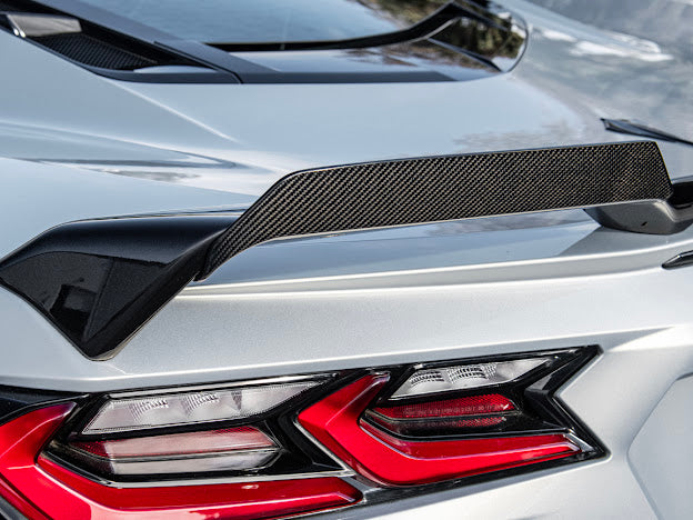 2020+ CHEVROLET CORVETTE C8 STINGRAY & Z51 | WICKERBILL REAR TRUNK SPOILER WING
