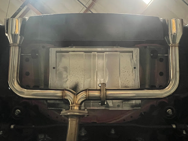 2022-PRESENT TOYOTA GR86 & SUBARU BRZ | MUFFLER DELETE AXLE BACK EXHAUST (CHOME TIPS)