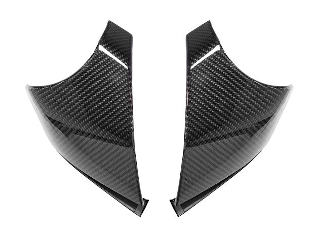 2020+ CORVETTE C8 | CARBON FIBER LOWER MIRROR COVERS