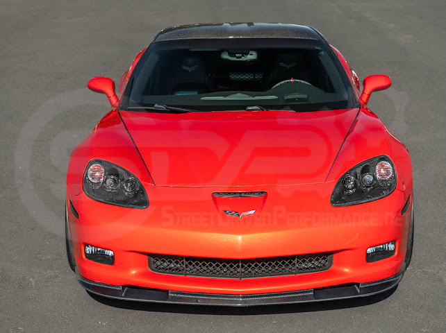 2005-2013 CHEVROLET CORVETTE C6 | FACTORY OEM STYLE CARBON FIBER  HEADLIGHTS HOUSING REPLACEMENT