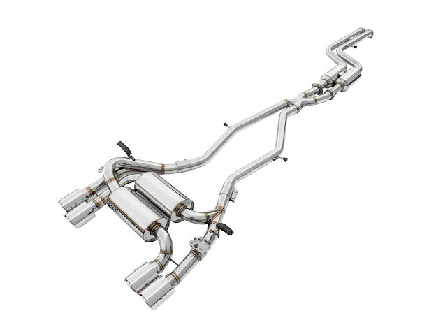 2014-2019 BMW F80 M3 & F82 / F83 M4 | MUFFLER AXLE BACK WITH RESONATED MID PIPE CAT BACK EXHAUST