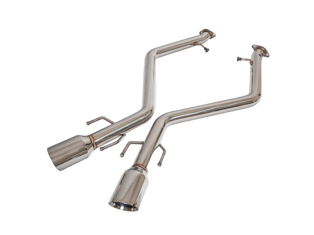 2021-PRESENT LEXUS IS300 IS350 MUFFLER DELETE AXLE BACK DUAL TIPS EXHAUST PAIR