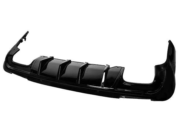 2015-UP DODGE CHALLENGER | SRT TRACK PACKAGE GLOSS BLACK REAR DIFFUSER