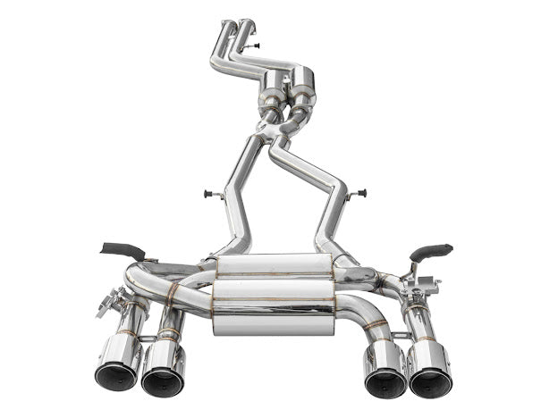 2014-2019 BMW F80 M3 & F82 / F83 M4 | MUFFLER AXLE BACK WITH RESONATED MID PIPE CAT BACK EXHAUST