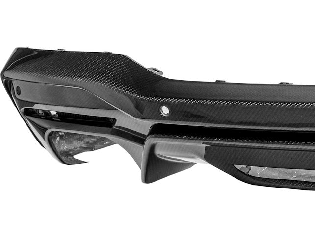 2024-Up Ford Mustang S650 | GT Style CARBON FIBER Rear Bumper Diffuser