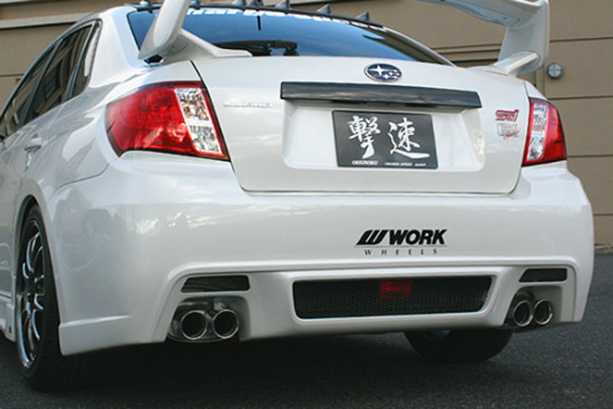 Charge Speed Type C 2011-2014 Subaru WRX STi & Non-STi 4Doors Sedan Complete Kit