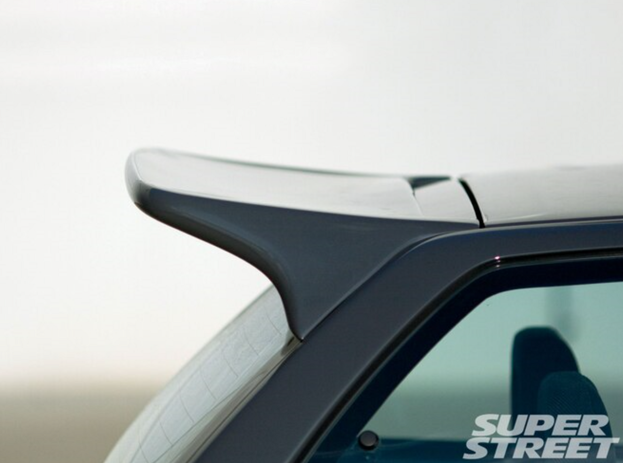 Charge Speed 1988-1991 Honda Civic EF HB Rear Roof Wing