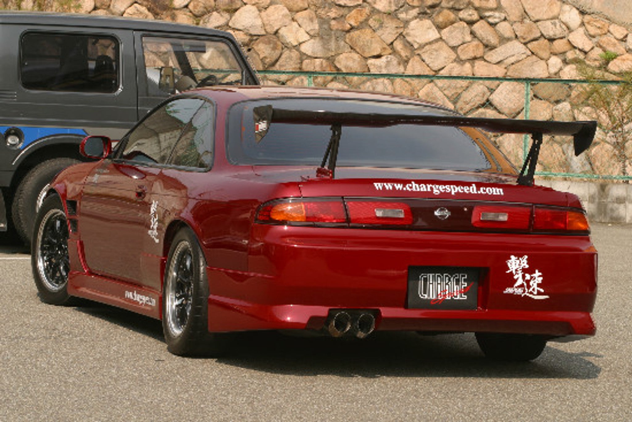 Charge Speed 1997-1998 Nissan 240SX S-14 Kouki Wide Body Full Kit