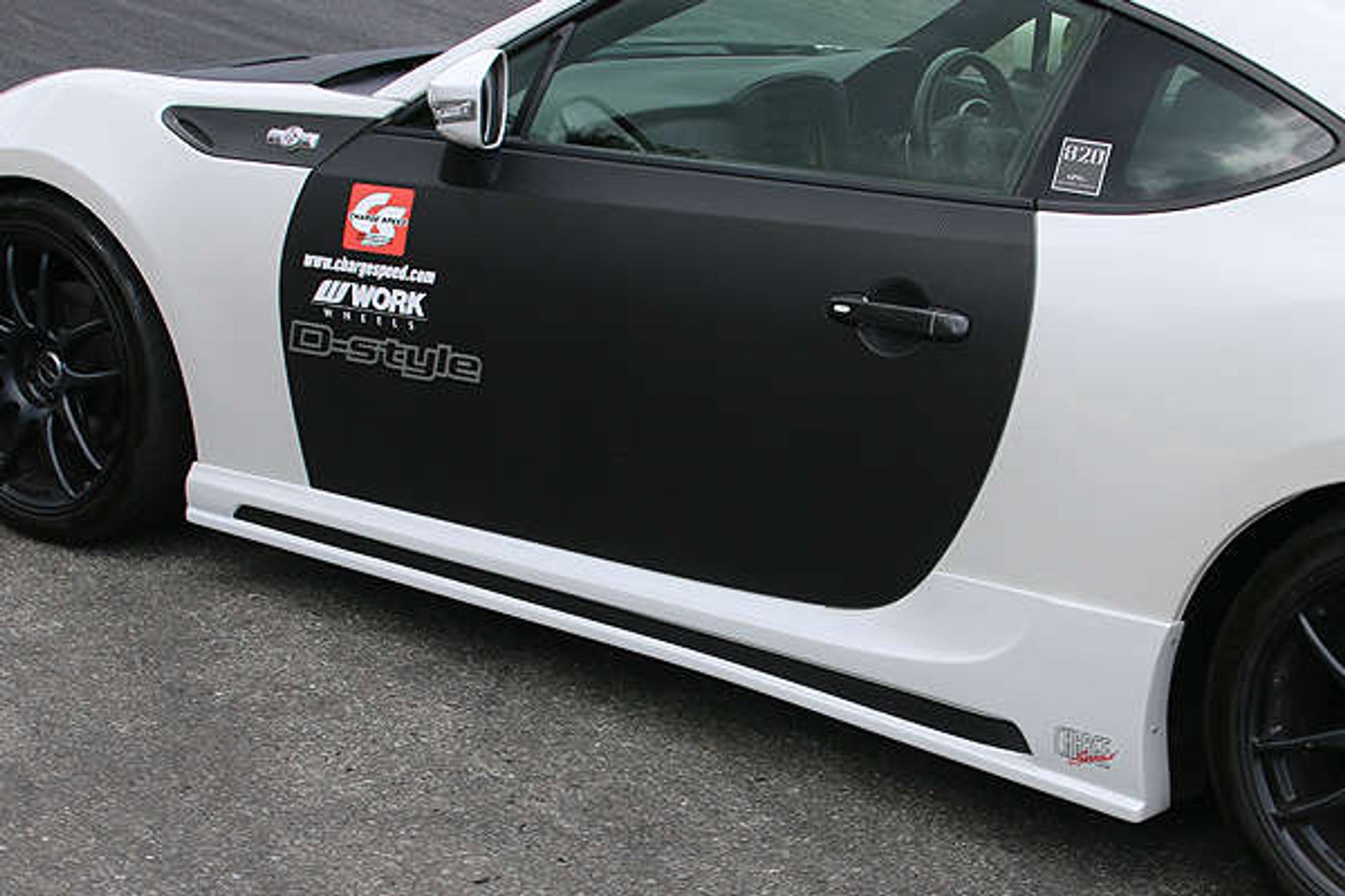 Charge Speed 2013-2016 Scion FR-S FT-86 Type 2 Complete Kit with OEM turn signal on front bumper & LED BACKUP LAMP and REAR REFLECTOR on Rear Bumper