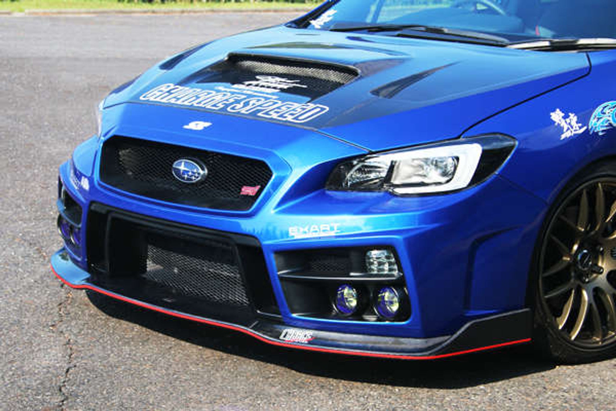 Charge Speed 2015-2021 Subaru WRX/ STi Type-1B Complete Kit with Type B FRP FRONT LIP