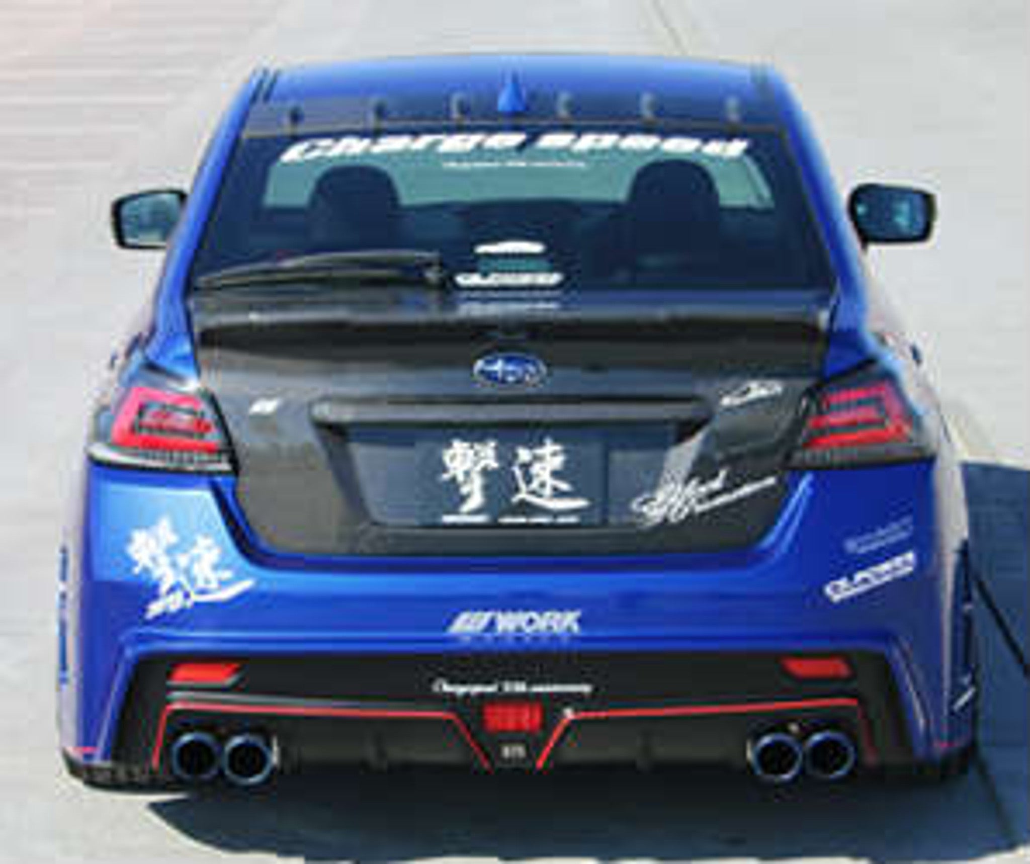 Charge Speed 2015-2021 Subaru WRX/ STi  VA Type-1A Complete Kit with Type A CARBON FRONT LIP