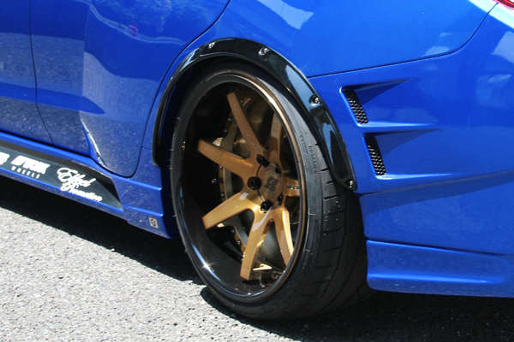 Charge Speed 2015-2021 Subaru WRX/ STi VA S4 FRP Complete Bubble Over Front & Rear Fenders Set for Charge Speed "Wide Body"